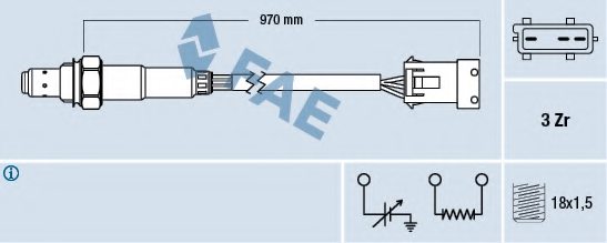 FAE 77306 Lambda Sensor